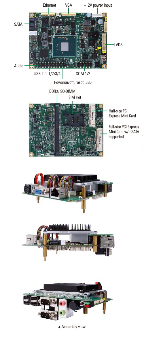Pico-ITX Embedded SBC